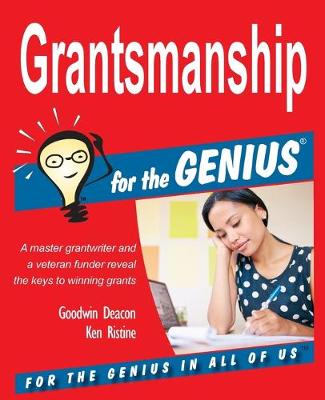 Cover of Grantsmanship for the GENIUS