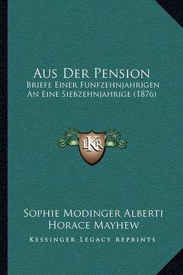 Book cover for Aus Der Pension