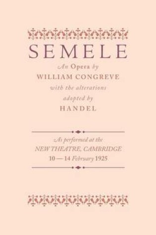 Cover of Semele