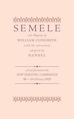 Book cover for Semele