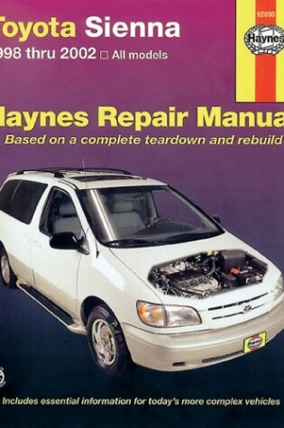 Cover of Toyota Sienna Automotive Repair Manual