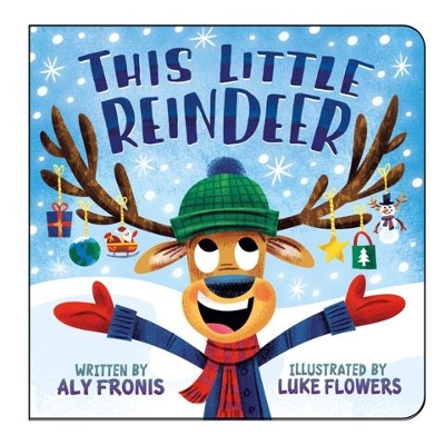 Book cover for This Little Reindeer