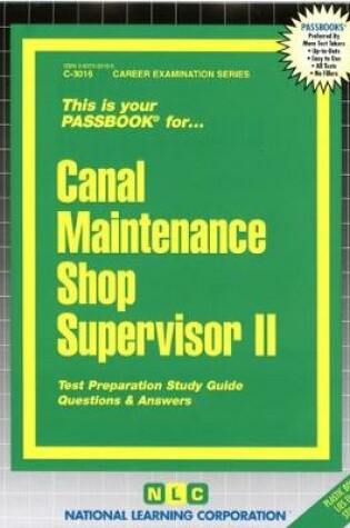 Cover of Canal Maintenance Shop Supervisor II