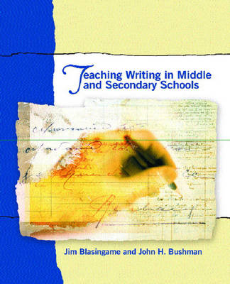 Book cover for Teaching Writing in Middle and Secondary Schools