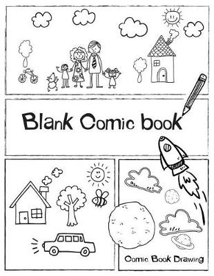 Book cover for Blank Comic Book