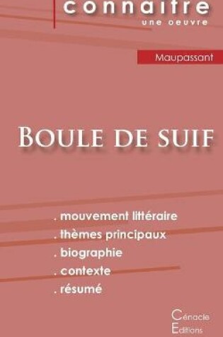 Cover of Fiche de lecture Boule de suif de Maupassant (Analyse litteraire de reference et resume complet)