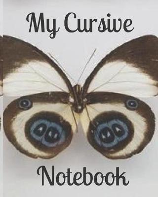 Book cover for My Cursive Notebook