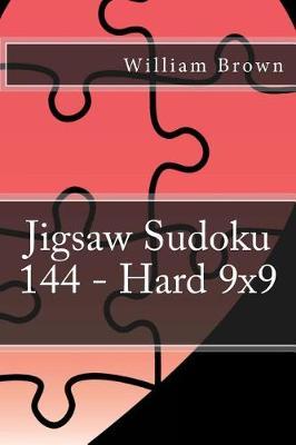 Cover of Jigsaw Sudoku 144 - Hard 9x9