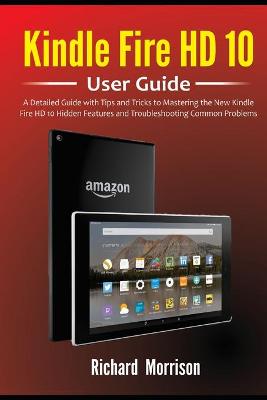 Book cover for Kindle Fire HD 10 User Guide