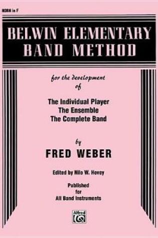 Cover of Belwin Elementary Band Method