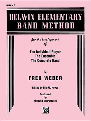 Book cover for Belwin Elementary Band Method