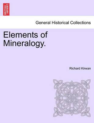 Book cover for Elements of Mineralogy.