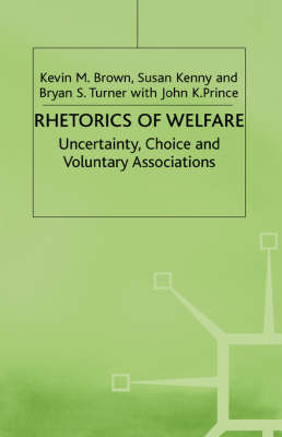 Book cover for Rhetorics of Welfare