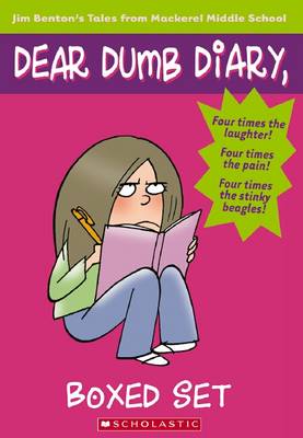Book cover for Dear Dumb Diary Boxed Set (#1-4)