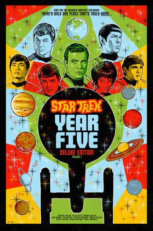 Cover of Star Trek: Year Five Deluxe Edition--Book One
