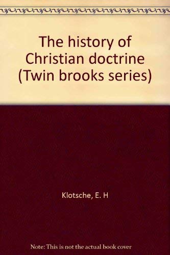 Book cover for The History of Christian Doctrine