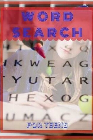 Cover of Word Search For Teens