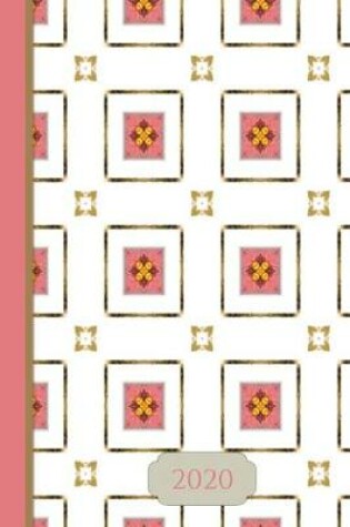 Cover of 2020 Pink Tile Journal Diary