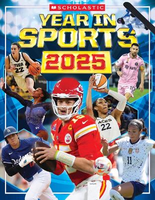 Book cover for Scholastic Year in Sports 2025