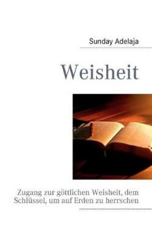 Cover of Weisheit