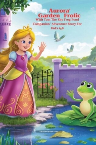 Cover of Aurora's Garden Frolic With Tom, The Shy Frog Pond Companion" Adventure Story For Kid's 4-8