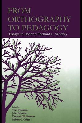 Book cover for From Orthography to Pedagogy