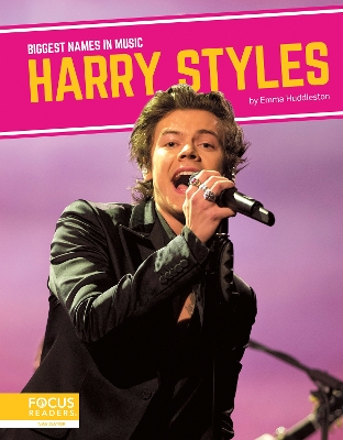 Book cover for Biggest Names in Music: Harry Styles