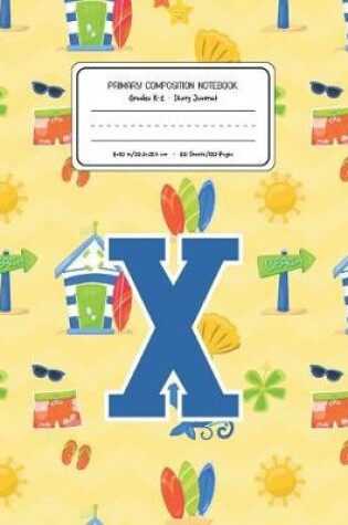 Cover of Primary Composition Notebook Grades K-2 Story Journal X