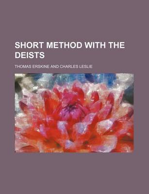 Book cover for Short Method with the Deists