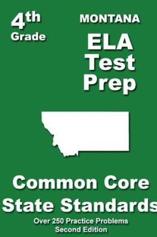 Cover of Montana 4th Grade ELA Test Prep