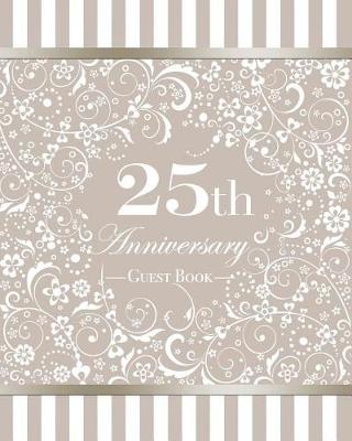Book cover for 25th Anniversary Guest Book