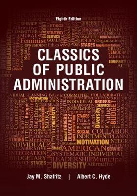 Book cover for Classics of Public Administration