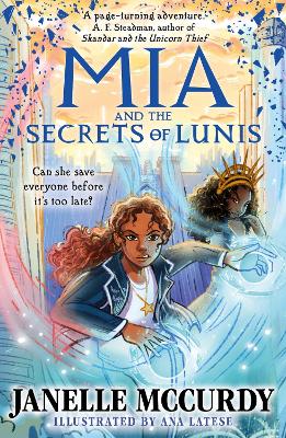 Book cover for Mia and the Secrets of Lunis