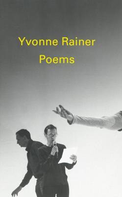 Cover of Poems by Yvonne Rainer