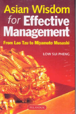 Book cover for Asian Wisdom for Effective Management