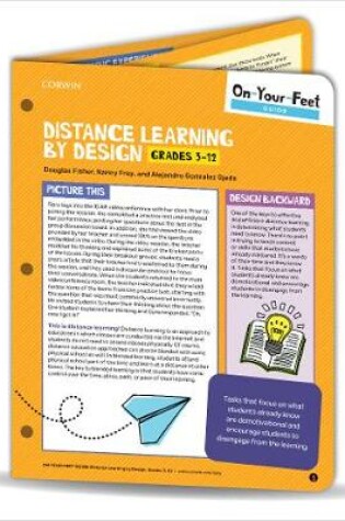 Cover of On-Your-Feet Guide: Distance Learning by Design, Grades 3-12