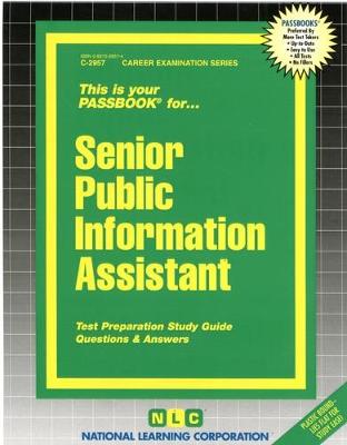 Book cover for Senior Public Information Assistant