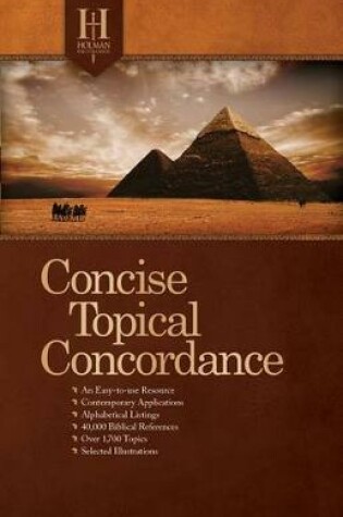 Cover of Holman Concise Topical Concordance, Tradepaper