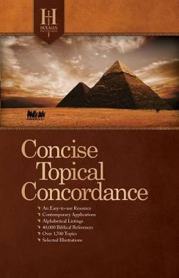 Book cover for Holman Concise Topical Concordance, Tradepaper