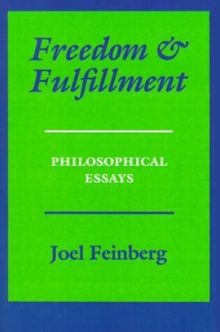 Cover of Freedom and Fulfillment