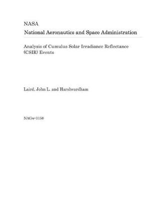 Book cover for Analysis of Cumulus Solar Irradiance Reflectance (Csir) Events