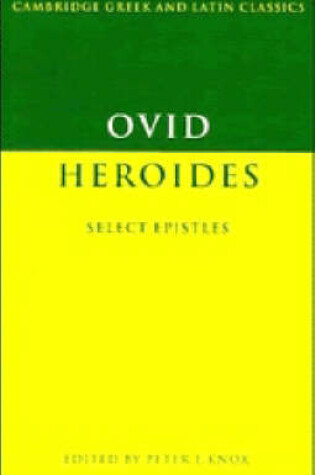 Cover of Ovid: Heroides