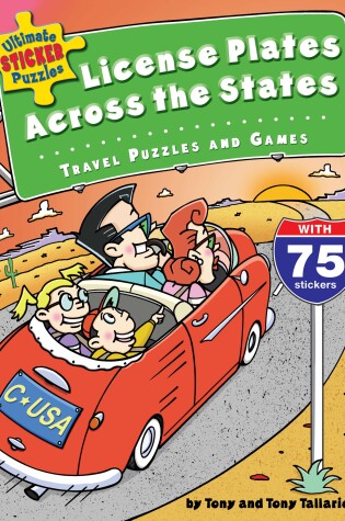 Cover of Ultimate Sticker Puzzles: License Plates Across the States