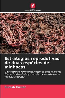 Book cover for Estratégias reprodutivas de duas espécies de minhocas