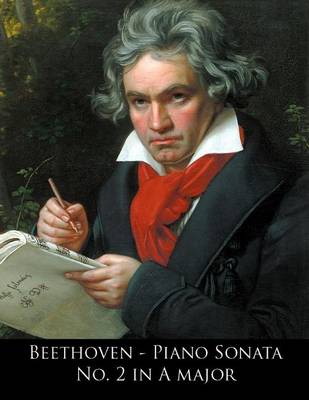 Cover of Beethoven - Piano Sonata No. 2 in A major