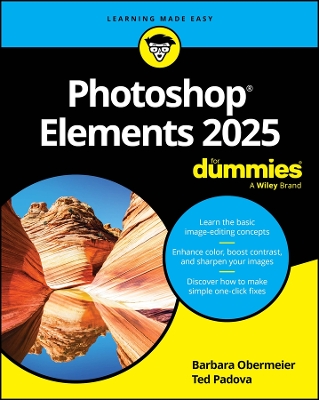 Book cover for Photoshop Elements 2025 for Dummies