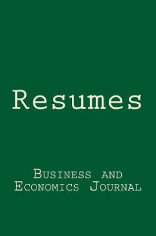 Cover of Resumes