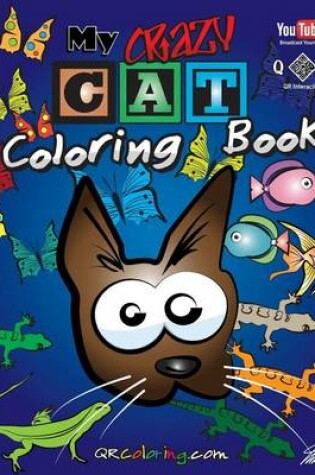 Cover of My Crazy Cat Coloring Book