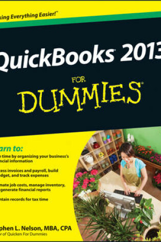 Cover of QuickBooks 2013 for Dummies