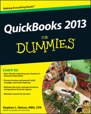 Book cover for QuickBooks 2013 for Dummies